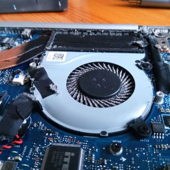 Asus Ultrabook Fan Cooling System Cleaning