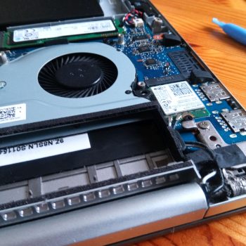 Asus Ultrabook Fan Cooling System Cleaning