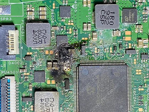 Faulty Motherboard Laptop Repairs London Component Replacement